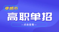 2023年孝感市高職單招報名條件