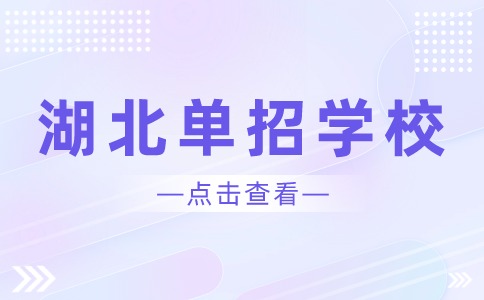 2024年湖北單招學校有哪些